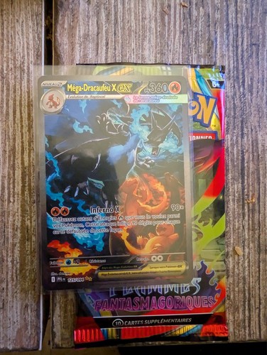 Carte pokémon mega dracaufeu - carte,