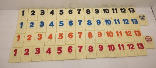 Vintage 1987 rummikub - rummikub, game