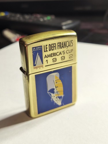 Zippo brass laiton le - le, défi
