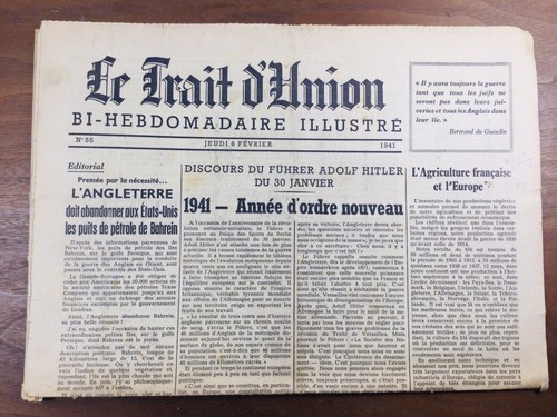 Ww2 journal des prisonniers - journal,