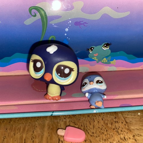 Petshop duo maman pingouin - petshop, :