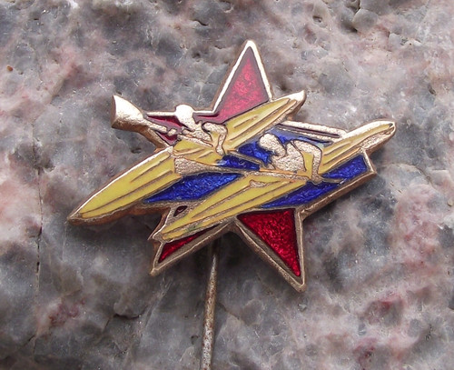 Vintage communist canoe kayak - communist,