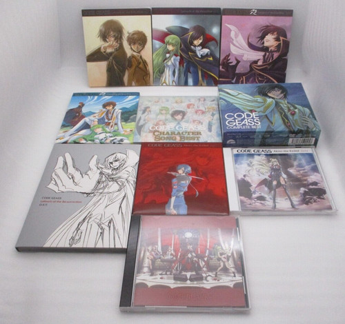 Code geass 10cds bande - code,