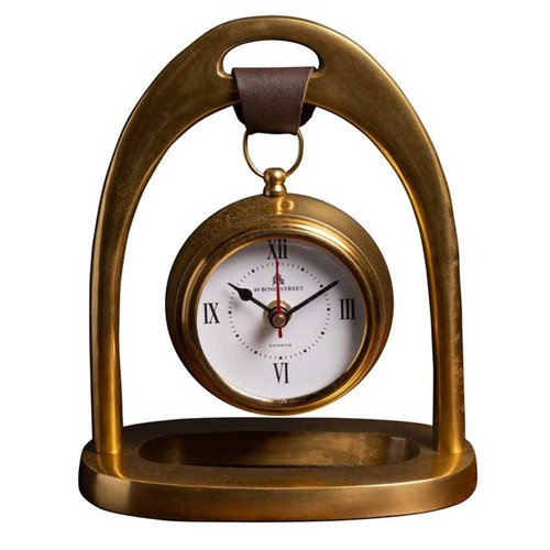 Horloge poser cuivre - à, etrier