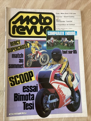 Magazine moto revue 1984 - moto, n°