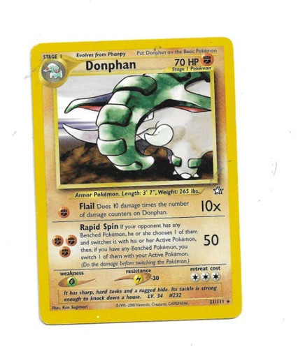 Pokemon carte donphan - pokemon,