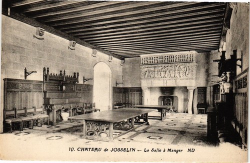Cpa chateau josselin la - de,