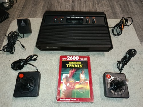 Console atari 2600 complete - console,