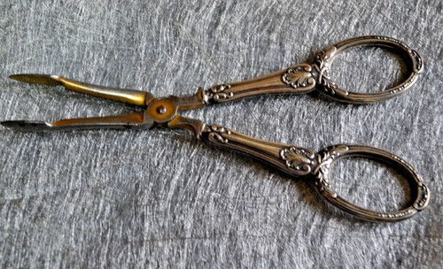 Ciseaux coupe sucre argent - sucre,