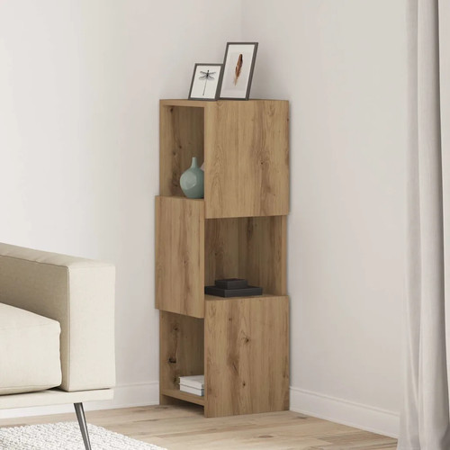 Meuble angle bois - meuble,