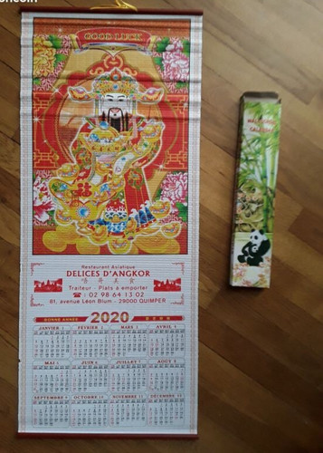 Calendrier publicitaire - calendrier,