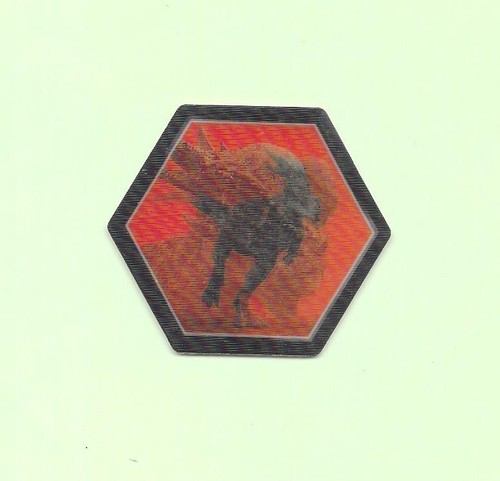 Carte lenticulaire jurassic - lenticulaire,