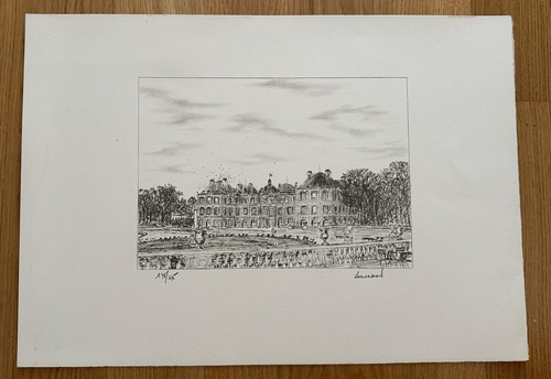 Bernard gourdon lithographie - -,