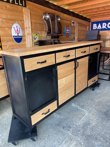 Buffet industriel tiroirs - industriel,