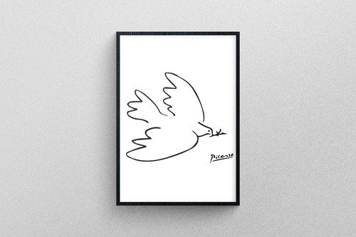Picasso colombe avec - colombe,