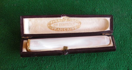 Ancien fume cigarette nacre - ancien,