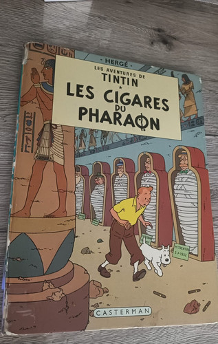 Tintin les cigares - tintin,