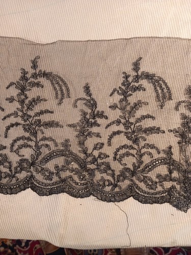 Guipure dentelle noire - dentelle,