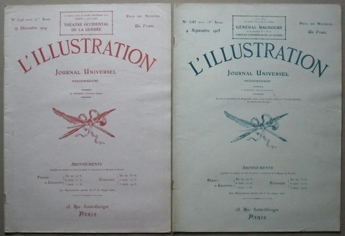 Deux illustration 1914 et - de,