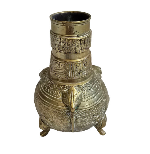 Antique vase tripodes chinoise - tripodes,
