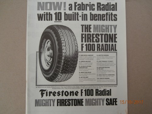 Firestone 100 radial - 100, tyre