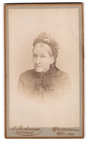 Photo bockmann strassburg - a., bockmann,