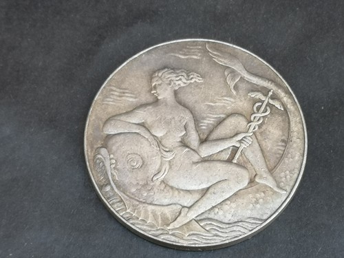 Médaille bronze argenté - , pm