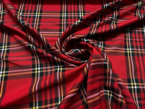 Tissu carreaux tartans - carreaux,