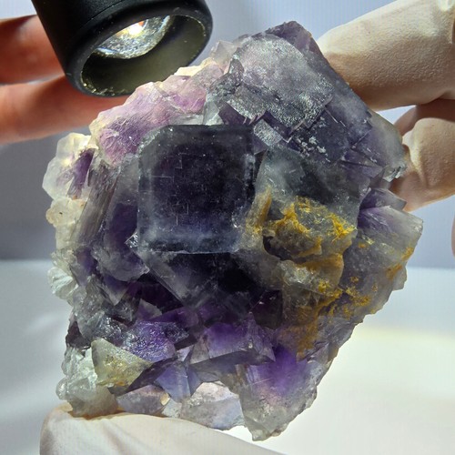 Cube fluorite fantôme - de,