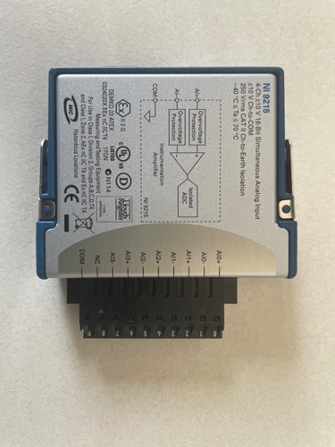 National instruments 9215 - instruments, ni