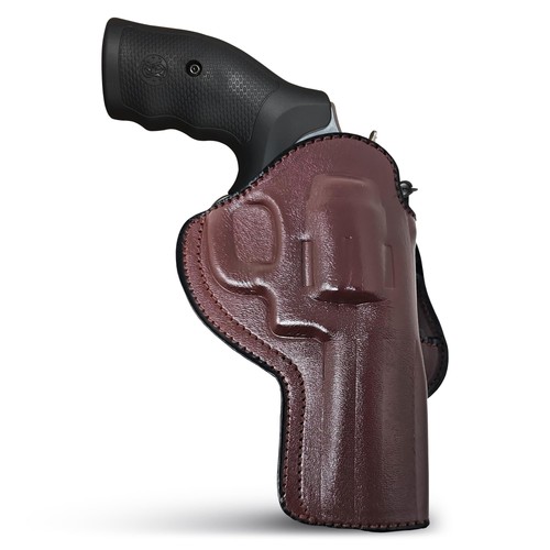 Brown owb leather revolver - brown,