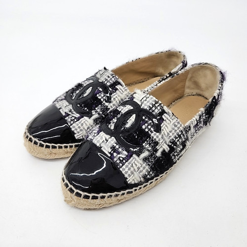 Chanel tweed espadrille - tweed, 119420
