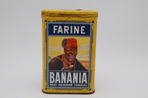 Ancienne boîte banania - boîte,