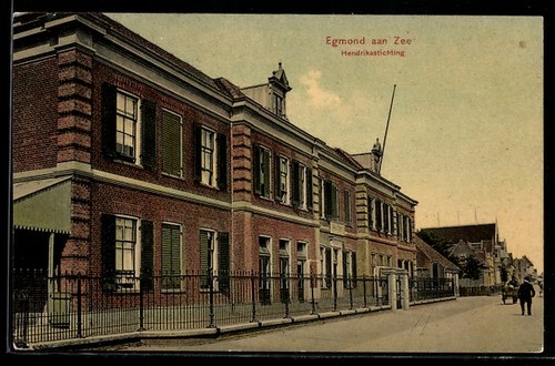Carte postale egmond - carte, zee