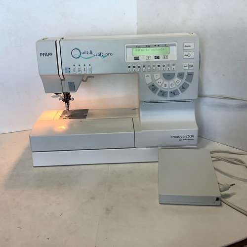 Pfaff quilt craft pro - pfaff,