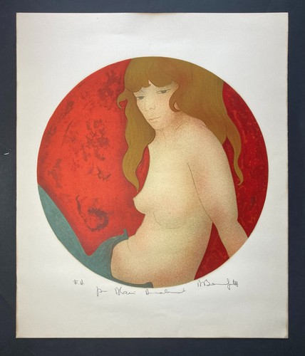 Alain bonnefoit jeune femme - alain, "jeune