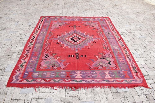 Tapis turc kilim - , 93''x117''