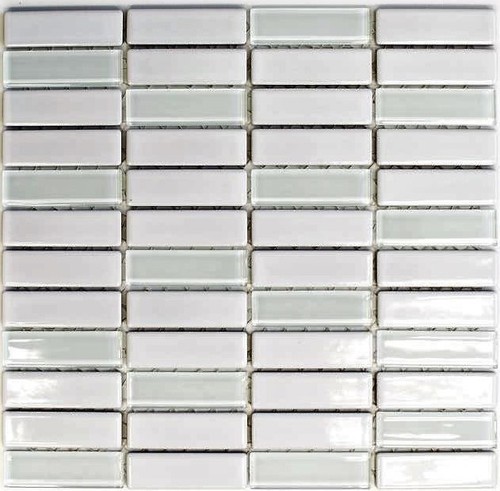 Mosaïque céramique blanc - de,