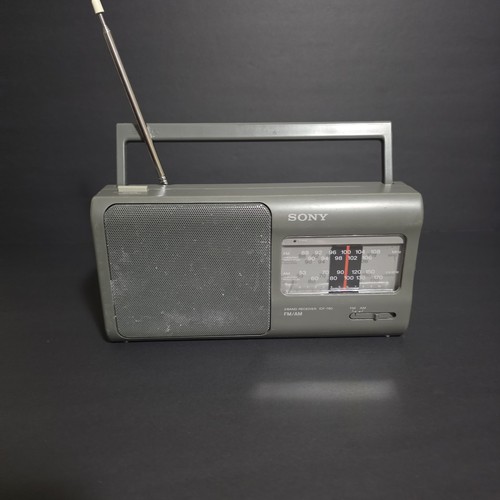 Sony icf portable fm - icf-38, am/fm