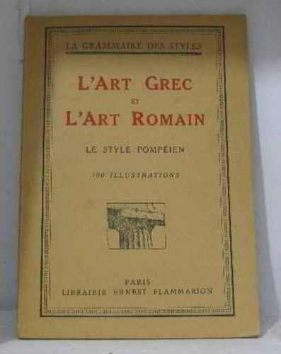 Art grec romain le - l'art,