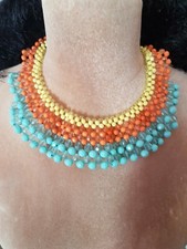  Collier plastron boho bohème