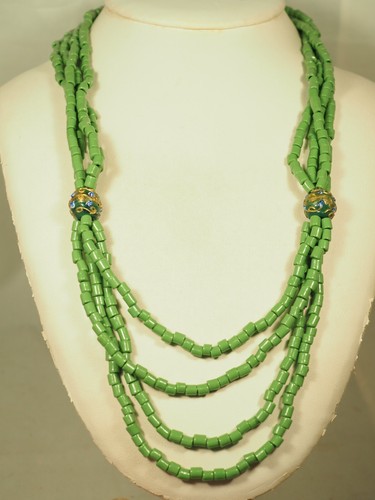 Collier vintage verre - collier, murano