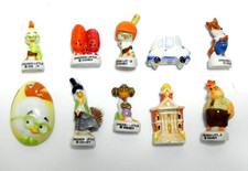 LOT 10 FEVES SERIE CHICKEN