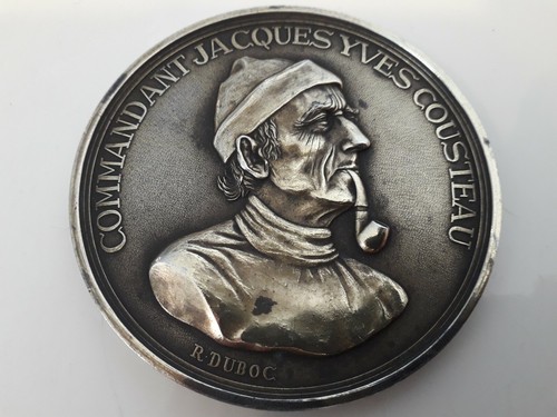 Médaille bronze jacques yves - bronze,
