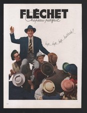 Publicité 1950 Mode Chapeau