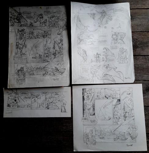 Baudy romain lot planches - lot,