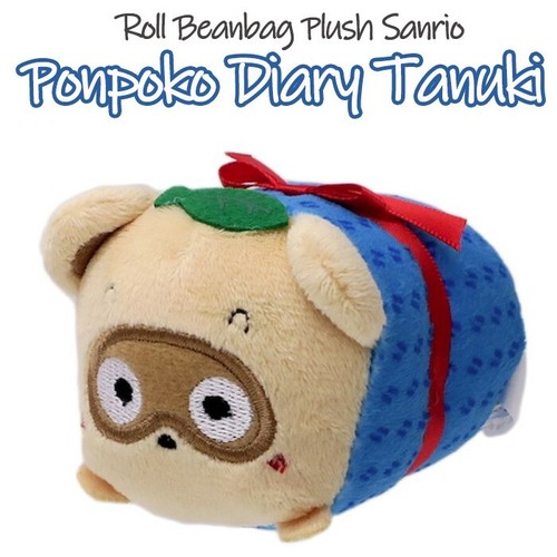 Peluche roll beanbag - peluche, sanrio
