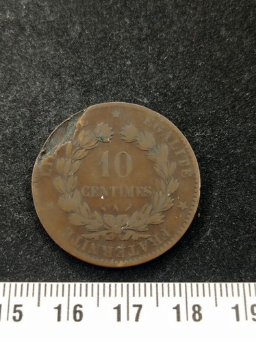 Piece fautee centimes ceres - piece, 10