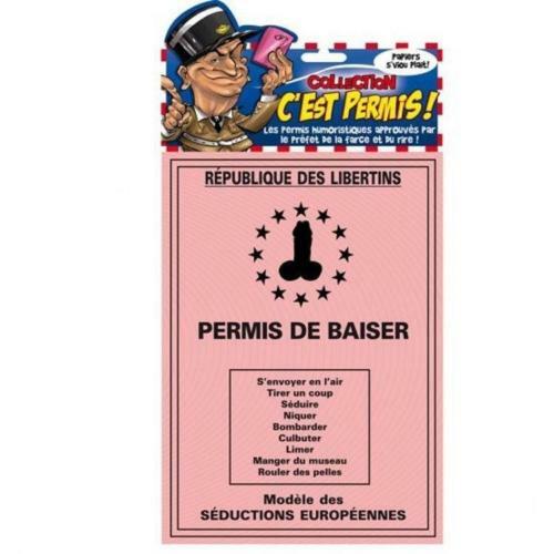 Permis baiser - permis, de
