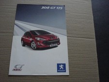 catalogue/brochure  peugeot    308  berline  GT  175 CV -  4/2008